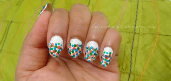 Nail art – Independence day – Make a Change