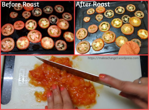 oven roasted tomato puree