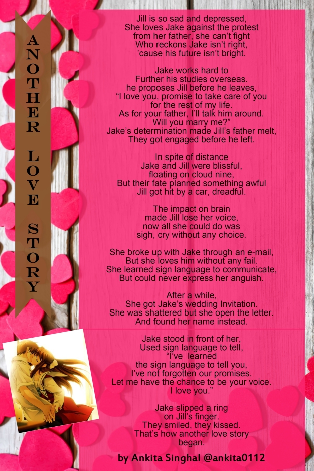 Poster poems, poem on love, love poems, Ankita Singhal, 